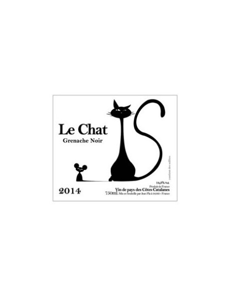 Vin Le Chat 2015 - Maison Jean Pla - Chai N°5