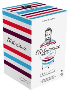 Vin L'Astucieux Chardonnay en Cubi 5 L - Chai N°5