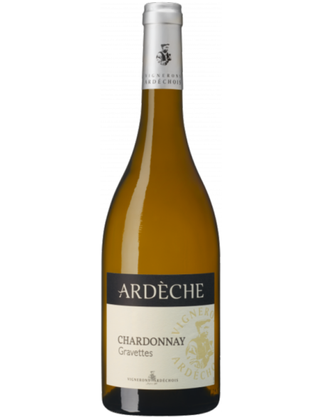 Vin Chardonnay Gravettes - Les Vignerons Ardéchois - Chai N°5