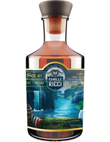 Rhum Famille Ricci Dynasty Volt Face N°1 - Chai N°5