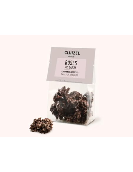 Sachet Rose des Sables Kayambe Noir 72% - Michel Cluizel - Chai N°5