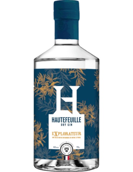 Gin l'Explorateur de la Distillerie d'Hautefeuille - Chai N°5