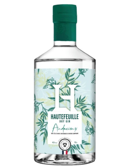 Gin l'Audacieux de la Distillerie d'Hautefeuille - Chai N°5