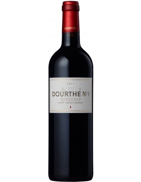 Vin Dourthe N°1 Rouge en Magnum Caisse Bois - Chai N°5