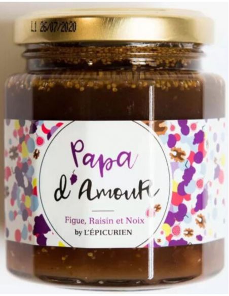 Confiture Papa d'Amour 210 g - L'Epicurien - Chai N°5