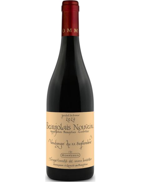 Vin Cuvée du X Septembre - Domaine Mommessin - Chai N°5 Vin Cuvée du X Septembre - Domaine Mommessin - Chai N°5