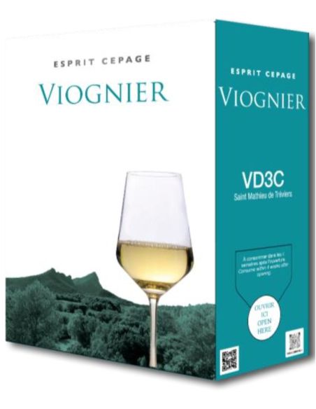 Vin Bib Viognier 3 L - Vd3C - Chai N°5