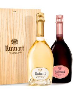 Champagne Coffret Ruinart Duo Blanc de Blancs & Rosé - Chai N°5