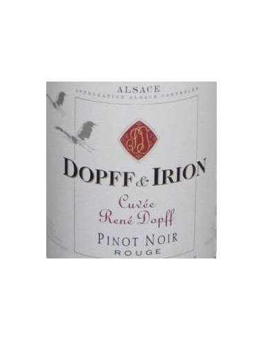 Vin Cuvée René Dopff Pinot Noir 2016 en 37.5 cl - Dopff & Irion - Chai N°5