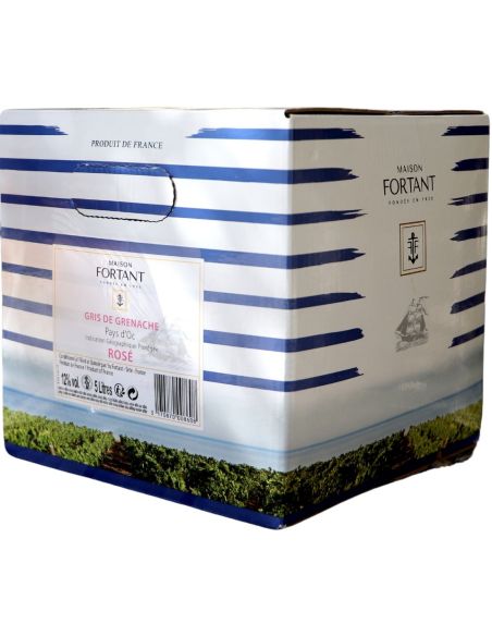 Vin Maison Fortant Grenache Gris en Bib 5L - Chai N°5