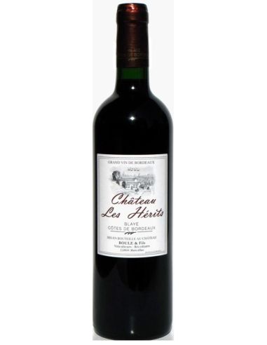 Vin Château Les Hérits Côtes de Bordeaux