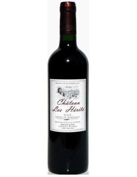 Vin Château Les Hérits Côtes de Bordeaux