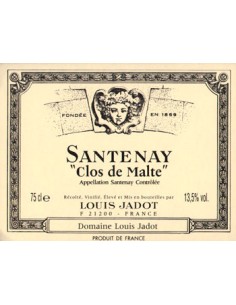 Vin Santenay Clos de Malte - Louis Jadot - Chai N°5