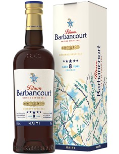 Rhum Coffret Barbancourt 5 étoiles 8 ans + 2 Verres - Chai N°5 2