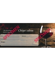 Bon Cadeau - 40 €  - Chai N°5