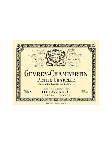 Gevrey-Chambertin - Petite Chapelle - 2011 - Louis Jadot - Chai N°5