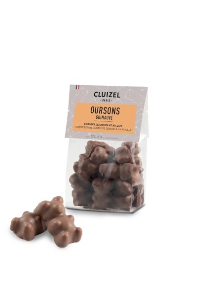 Sachet Oursons guimauve lait - Michel Cluizel - chai n°5