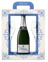 Champagne Coffret De Venoge Cordon Bleu + 2 Coupes - Chai N°5