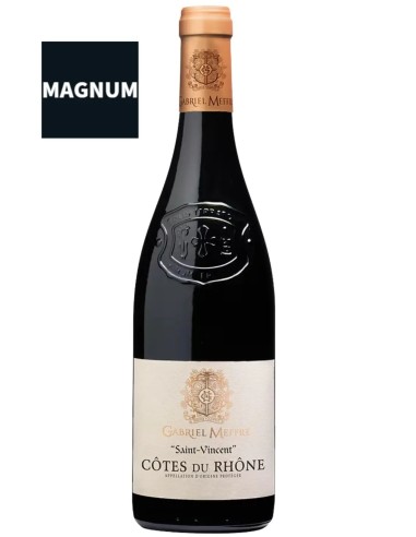 Vin Côtes-du-Rhône St-Vincent en Magnum - Gabriel Meffre - Chai N°5