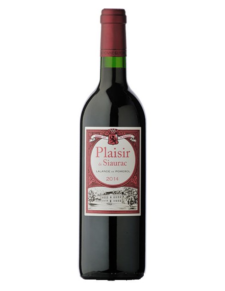 Vin Plaisir de Siaurac 2014 - 37.5 cl - Château Siaurac - Chai N°5