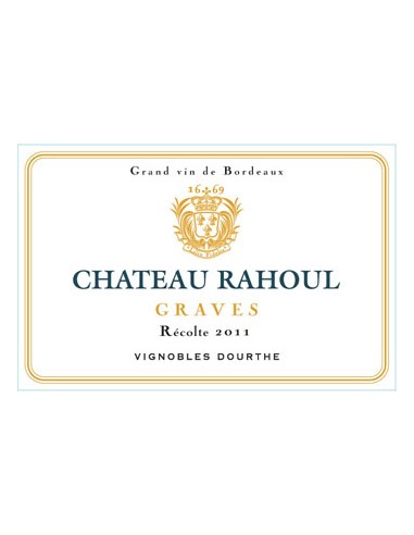 Vin Château Rahoul Graves - Chai N°5
